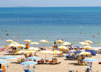 Spiaggia del Camping Union Lido di Cavallino