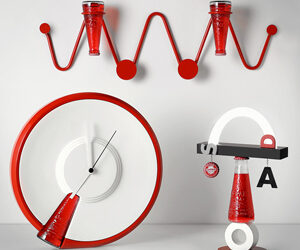 Con #DesignConnection è nata la prima collezione di design #SenzaEtichette in cui la storica bottiglietta Campari Soda si reinventa in tre oggetti unici.